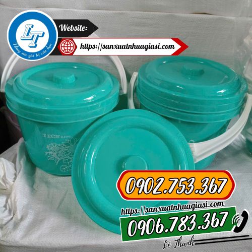 Xô nhựa bông 5L Xô nhựa bông 5L