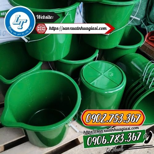 Xô nhựa pha thuốc chất lượng sỉ rẻ Xô nhựa pha thuốc chất lượng sỉ rẻ