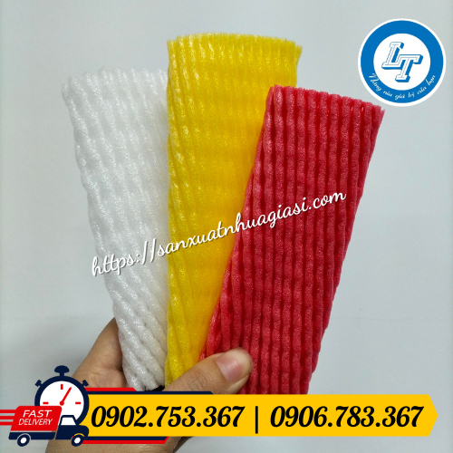 Xốp lưới bọc trái cây Xốp lưới bọc trái cây