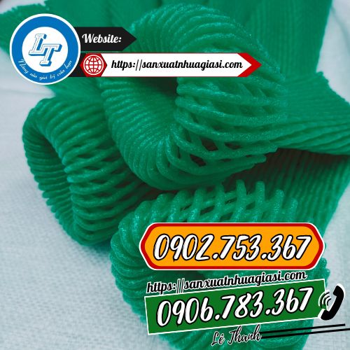 Xốp bọc trái cây màu xanh lá Xốp bọc trái cây màu xanh lá