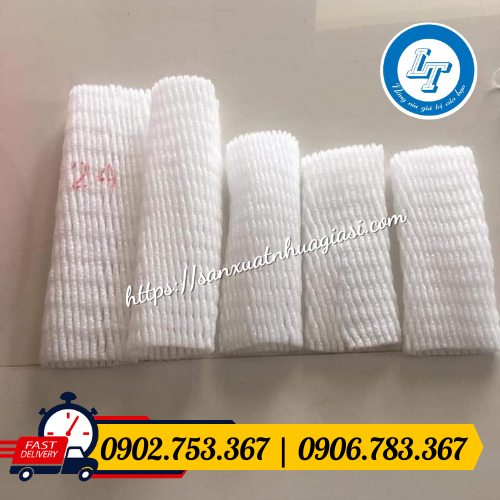 Kích thước đa dạng của xốp lưới bọc trái cây Kích thước đa dạng của xốp lưới bọc trái cây