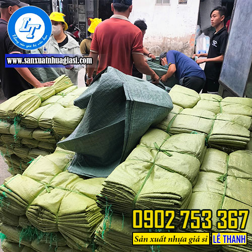 Xưởng chuyên sỉ bao tải jumbo 1 tấn Xưởng chuyên sỉ bao tải jumbo 1 tấn