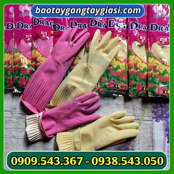 Găng tay cao su drago size XL giá sỉ Găng tay cao su drago size XL giá sỉ