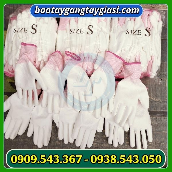 Găng tay phủ PU size S Găng tay phủ PU size S
