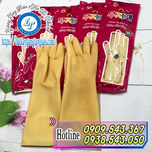 Găng tay cao su Đông Cầu Vồng Găng tay cao su Đông Cầu Vồng
