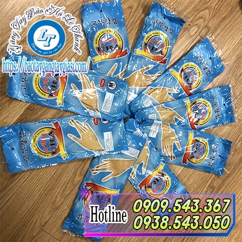 Găng tay cao su Ura Găng tay cao su Ura