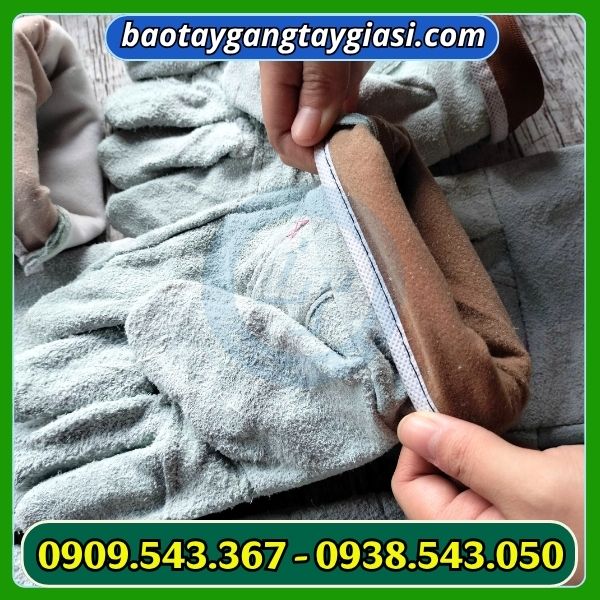 Găng tay thợ hàn 2 lớp Găng tay thợ hàn 2 lớp