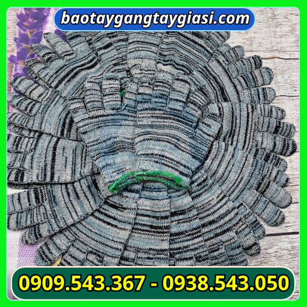 Găng tay len muối tiêu 90g sỉ rẻ Găng tay len muối tiêu 90g