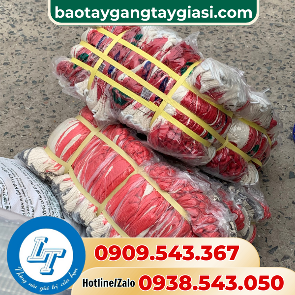 Găng tay len nhúng nhựa  Găng tay len nhúng nhựa