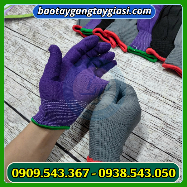 Găng tay thun mỏng nhiều màu giá rẻ Găng tay thun mỏng nhiều màu