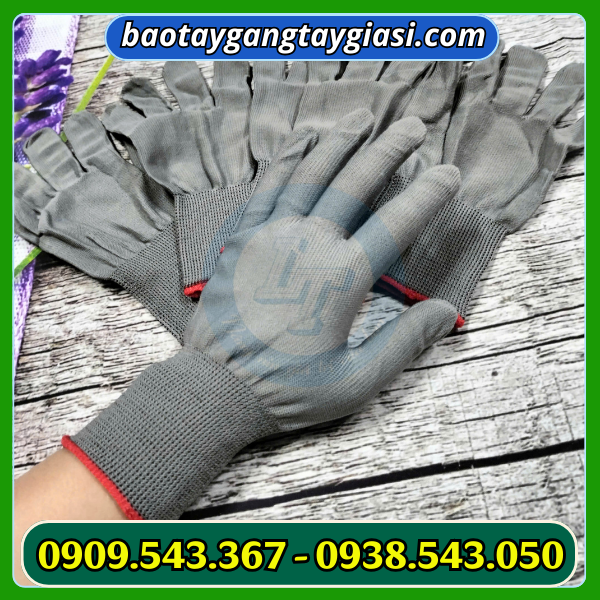 Găng tay thun mỏng co giãn linh hoạt khi đeo Găng tay thun mỏng nhiều màu