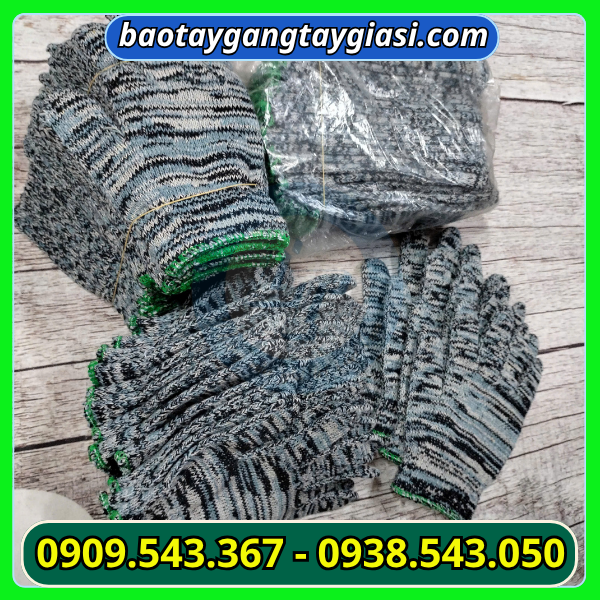 Găng tay len muối tiêu 90g Găng tay len muối tiêu 90g