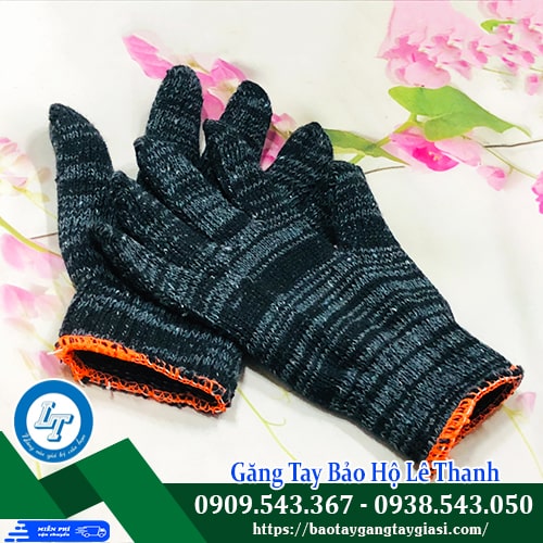 Găng tay len xám đen Găng tay len xám đen