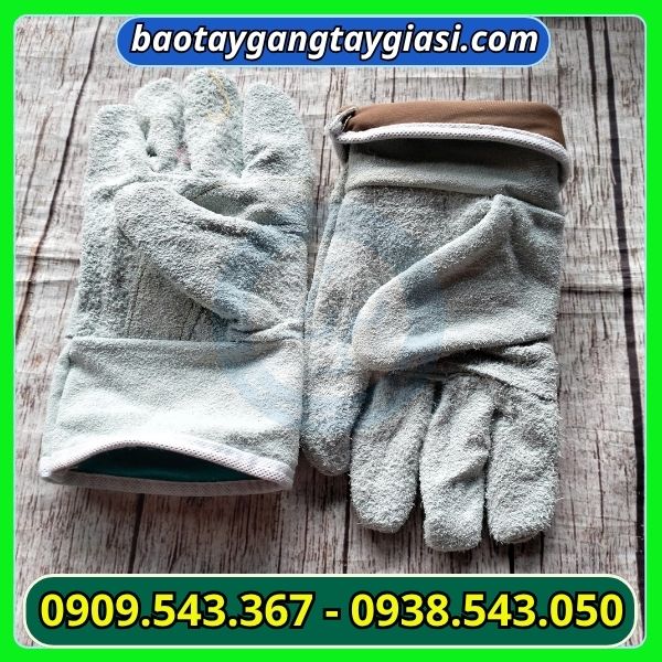 Găng tay da hàn ngắn giá sỉ Găng tay da hàn ngắn giá sỉ
