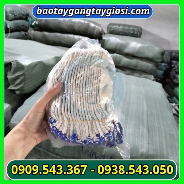 Găng tay len kem giá sỉ tại kho Găng tay len kem siêu dày 90g