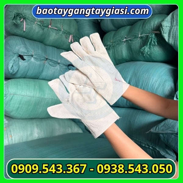 Găng tay vải bạt số 9 Găng tay vải bạt số 9