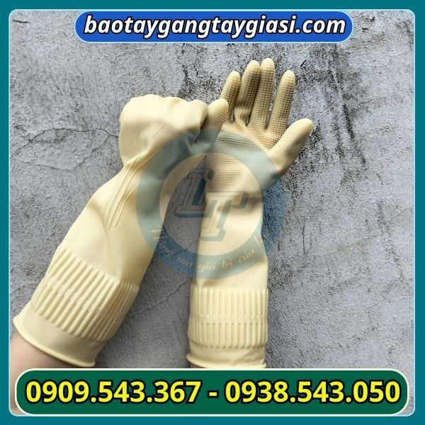 Găng tay cao su HợpThành giá sỉ Găng tay cao su rửa chén hợp thành