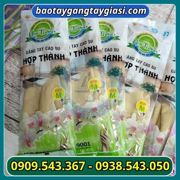 Găng tay cao su Hợp Thành Găng tay cao su Hợp Thành