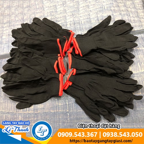 Găng tay vải thun mỏng giá rẻ Găng tay vải thun mỏng giá rẻ