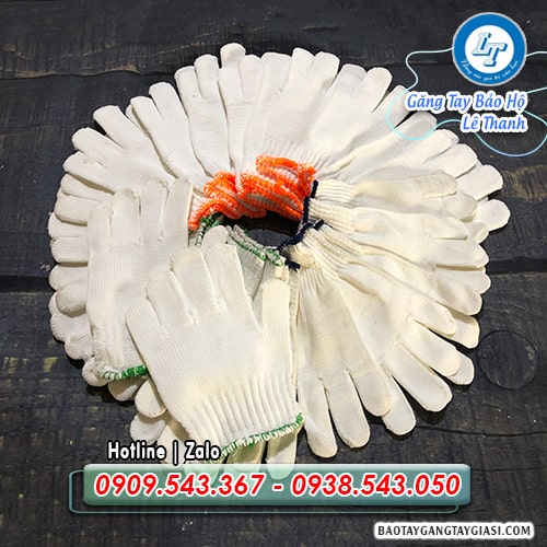 Găng tay len sợi poly Găng tay len sợi poly