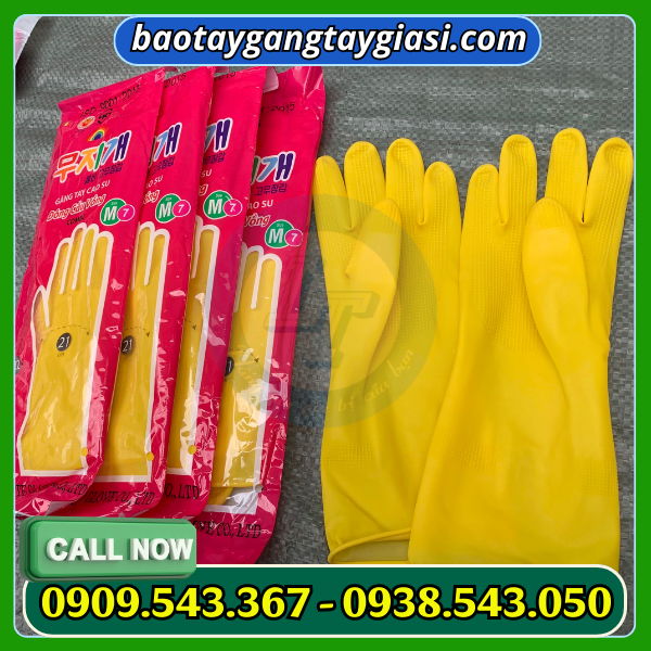 Găng tay cao su đông cầu vồng Găng tay cao su đông cầu vồng