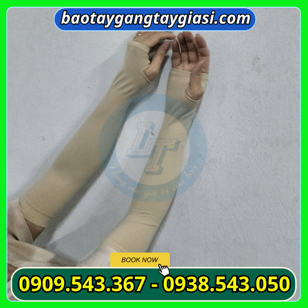 Ống tay chống nắng xỏ ngón giá rẻ Ống tay chống nắng xỏ ngón