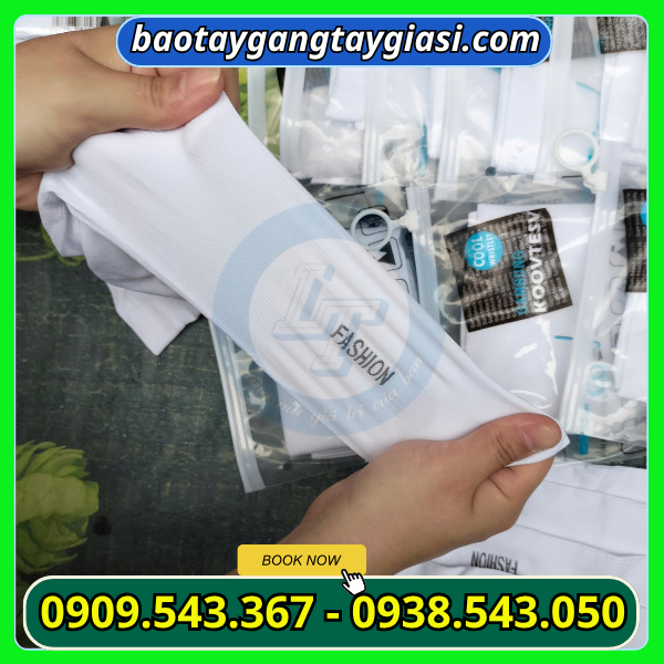 Ống tay chống nắng vải thun co giãn tốt Ống tay chống nắng xỏ ngón