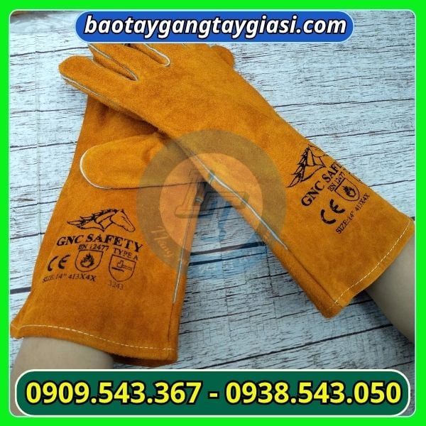 Găng tay da hàn con ngựa giá rẻ tại xưởng