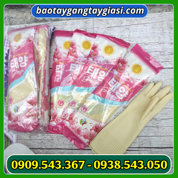 Găng tay cao su giá sỉ Găng tay cao su giá sỉ