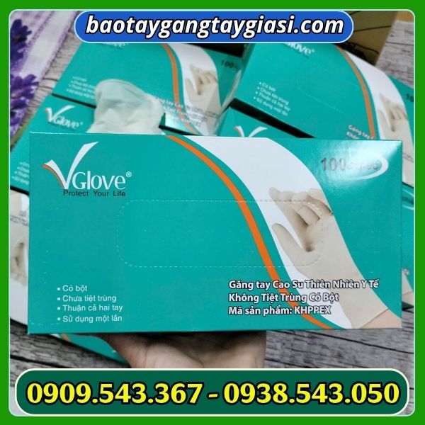 Găng tay y tế hộp 100 cái Găng tay y tế giá rẻ tại xưởng