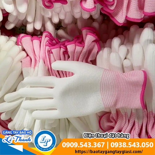 Găng tay phủ PU lòng bàn tay Găng tay phủ PU lòng bàn tay