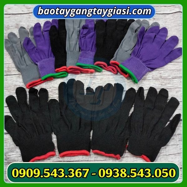 Găng tay thun mỏng nhiểu màu Găng tay thun mỏng