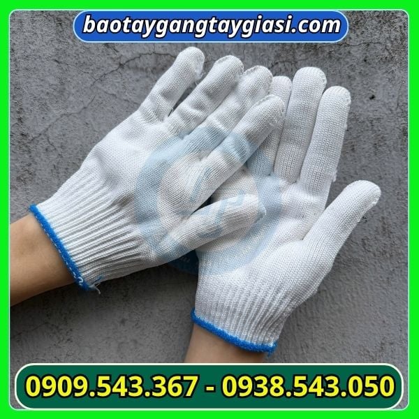 Găng tay len poly 50g bền đẹp Găng tay len poly 50g