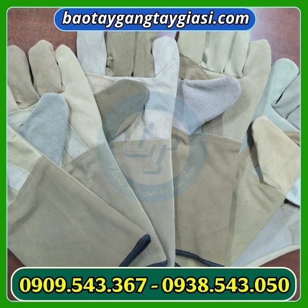 Găng tay da hàn 1 lớp giá rẻ Găng tay da hàn 1 lớp