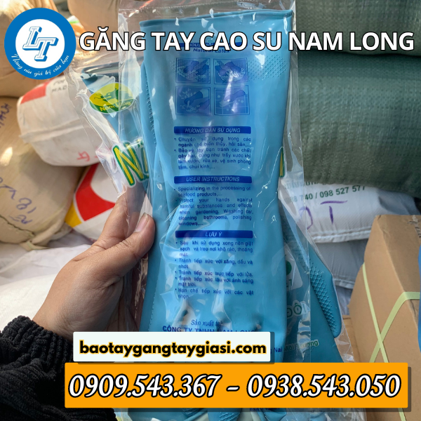 Găng tay cao su Nam Long