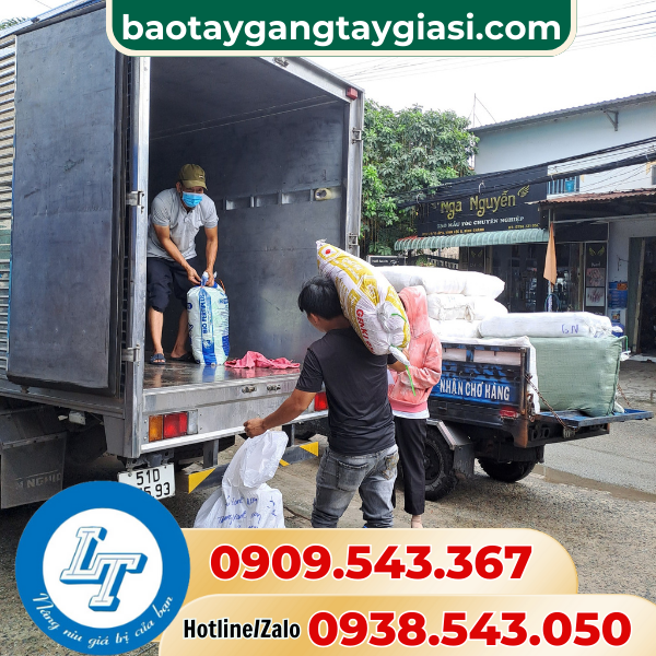 Giao hàng bao tay xốp Giao hàng bao tay xốp