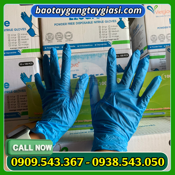 Găng tay y tế có bột Găng tay y tế có bột