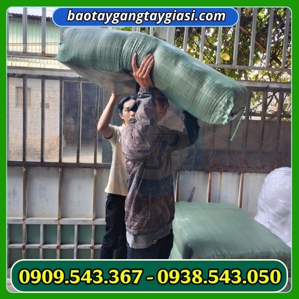 Giao găng tay cho khách Giao găng tay cho khách