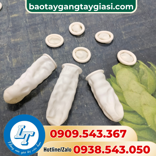 Bao tay ngón cao su Bao tay ngón cao su