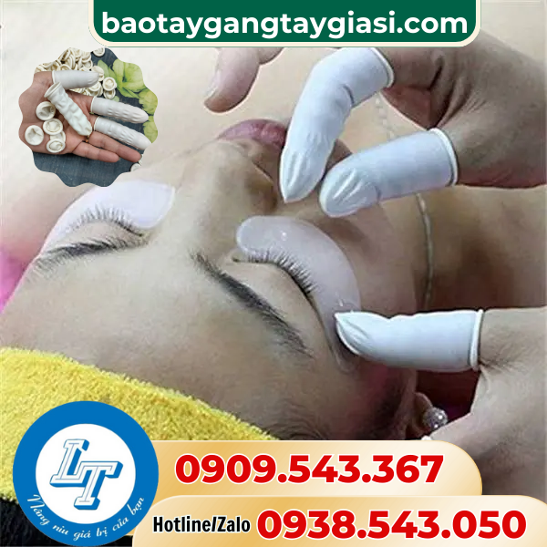 Bao tay ngón cao su Bao tay ngón cao su