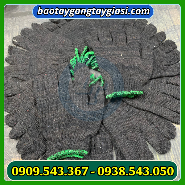 Găng tay len xám đen 50g Găng tay len xám đen 50g