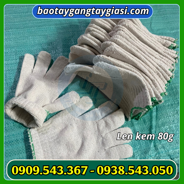 Găng tay len kem Găng tay len kem