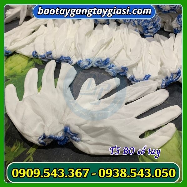 Găng tay thun t5 bo Găng tay thun t5 bo