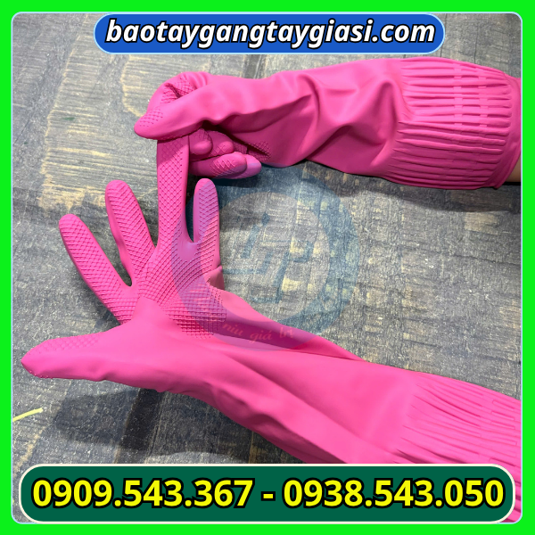 Găng tay cao su Nam Long thiên nhiên Găng tay cao su Nam Long