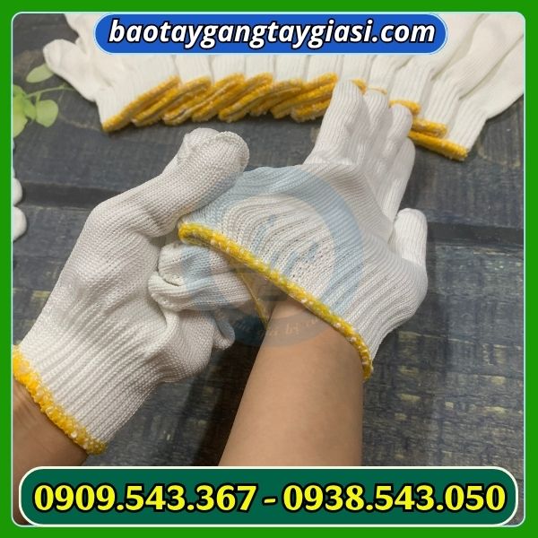 Găng tay len poly 40g Găng tay len poly 40g
