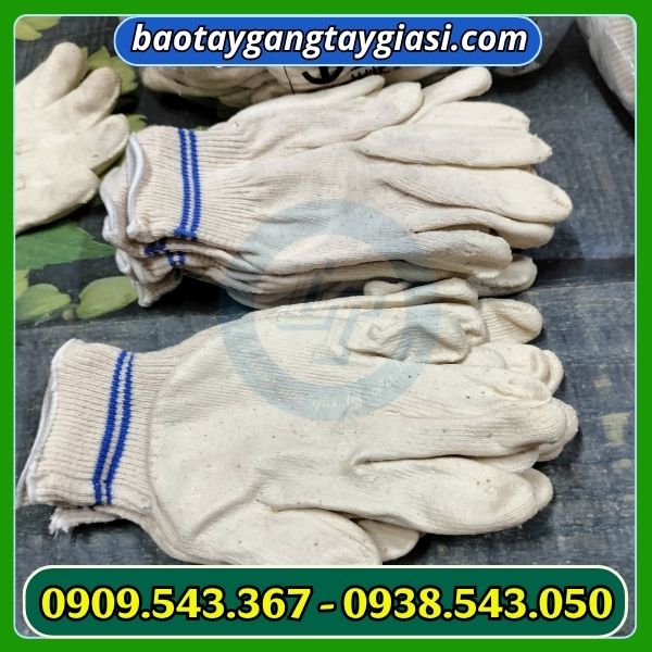 Găng tay len phủ cao su giá sỉ Găng tay len phủ cao su