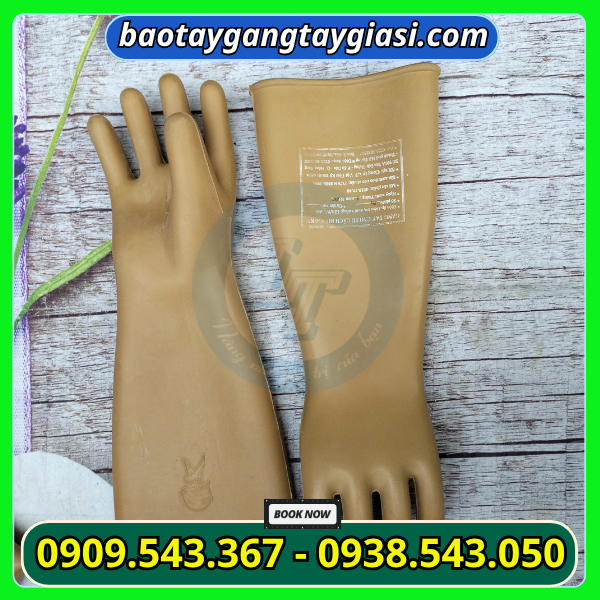 Găng tay cao su cách điện hạ áp giá tốt