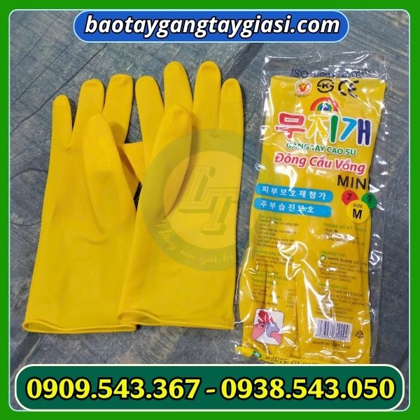 Găng tay cao su đông cầu vồng mini Găng tay cao su đông cầu vồng mini