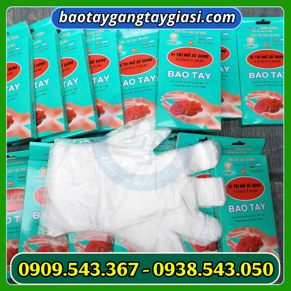 Bao tay xốp giá sỉ