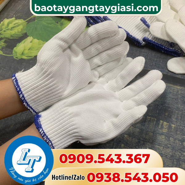 Găng tay sợi poly Ứng dụng găng tay sợi poly